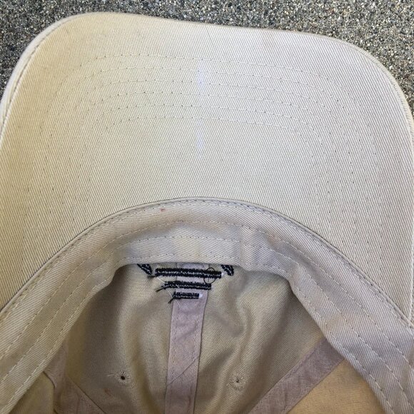 Vintage ETHOS LEVELS Dad Baseball Hat Men's One Size Adjustable Khaki Cap - Picture 4 of 6